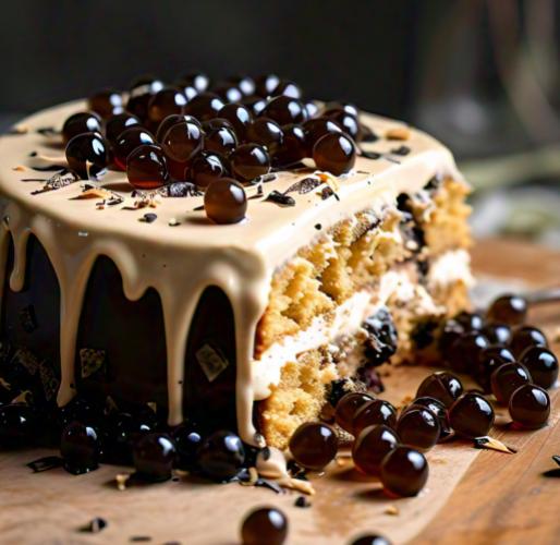 Coffee Flavored Popping Boba