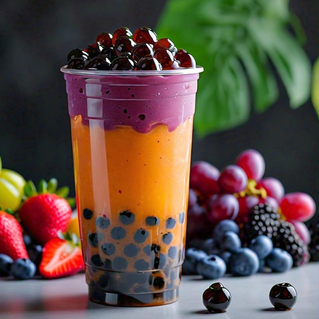 Coffee Flavored Popping Boba