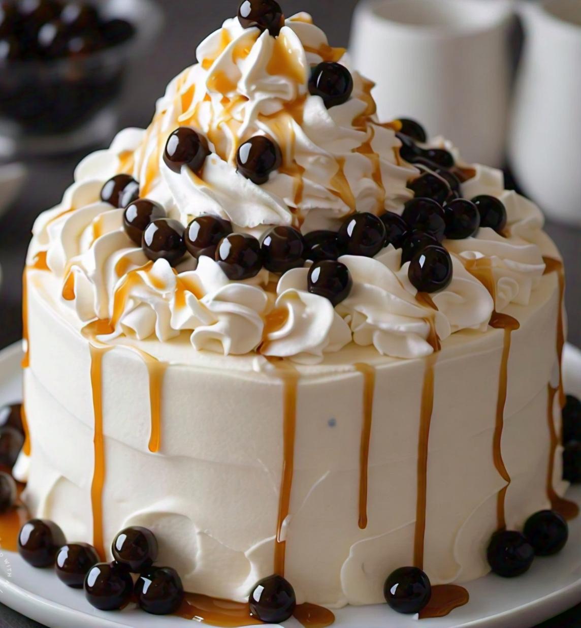 Coffee Flavored Popping Boba