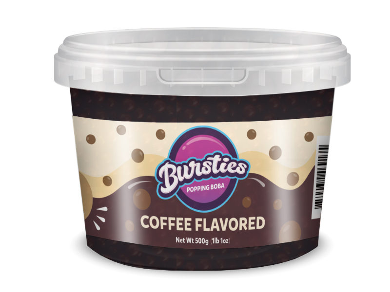 Coffee Flavored Popping Boba